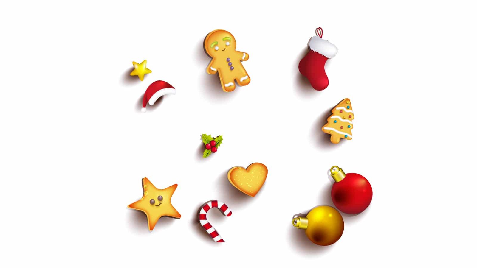 Jednoduché vánoční cukroví