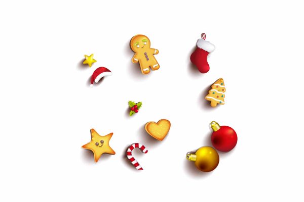 Jednoduché vánoční cukroví