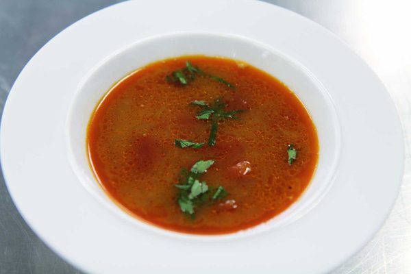 Pečená tomatová polévka